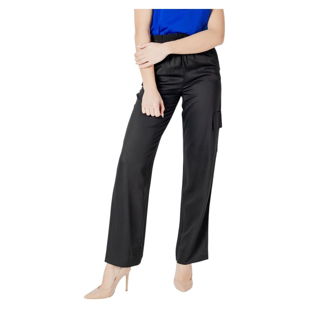 Calvin Klein Jeans Black Viscose Jeans & Pant Calvin Klein Jeans