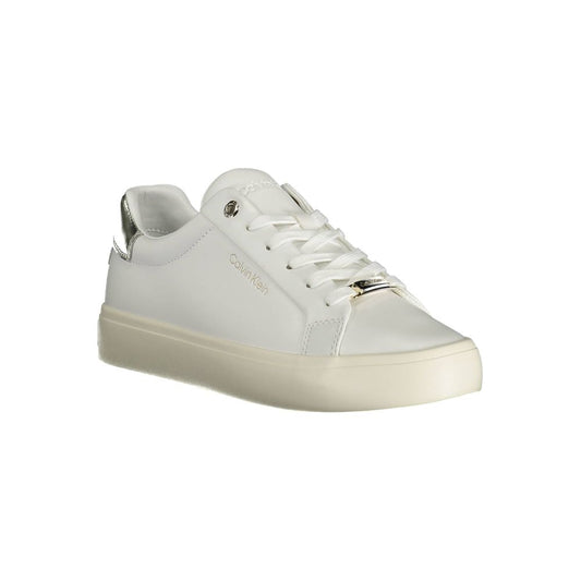 Calvin Klein White Leather Women Sneaker Calvin Klein