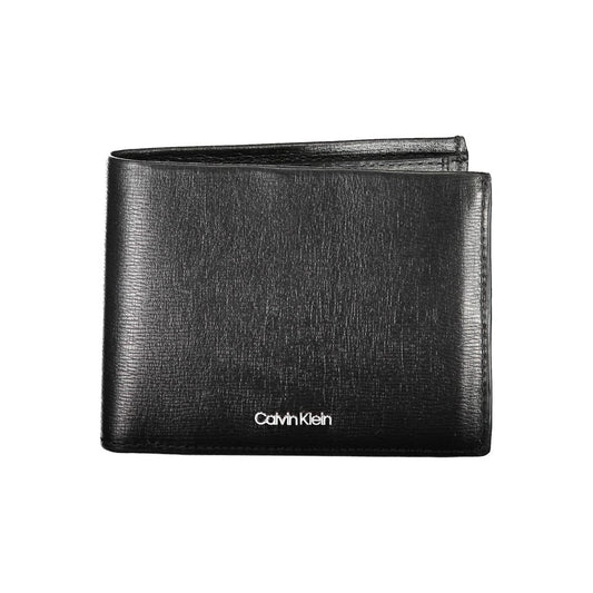 Calvin Klein Black Leather Men Wallet Calvin Klein