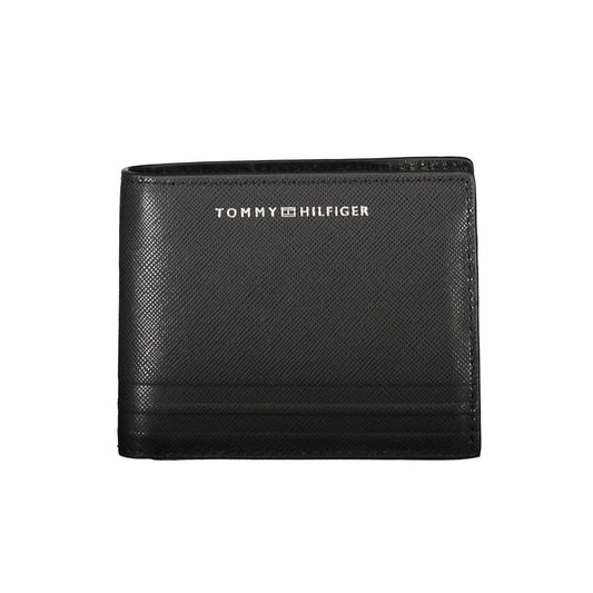 Tommy Hilfiger Black Leather Mens Wallet Tommy Hilfiger