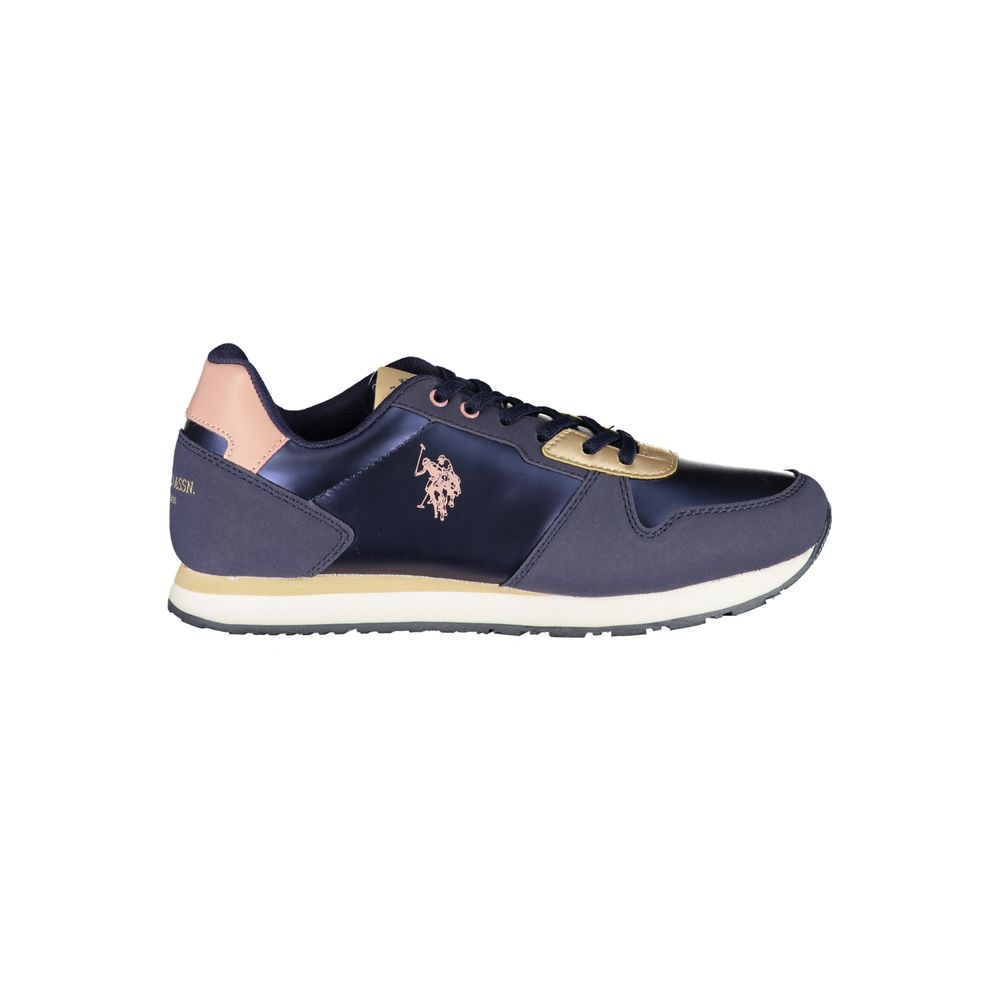 U.S. POLO ASSN. Blue Polyester Sneaker U.S. POLO ASSN.