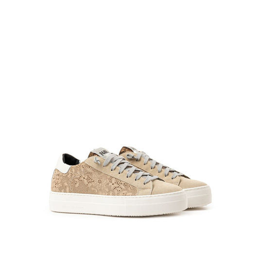 P448 Beige Leather Sneaker P448