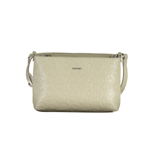 Calvin Klein Beige Polyester Handbag Calvin Klein