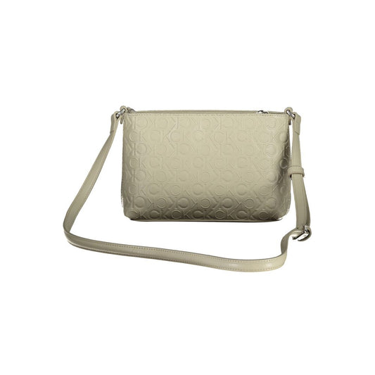 Calvin Klein Beige Polyester Handbag Calvin Klein