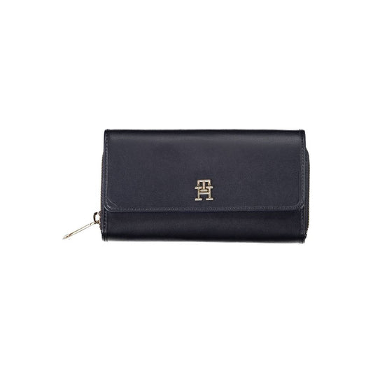 Tommy Hilfiger Blue Polyethylene Women Wallet Tommy Hilfiger