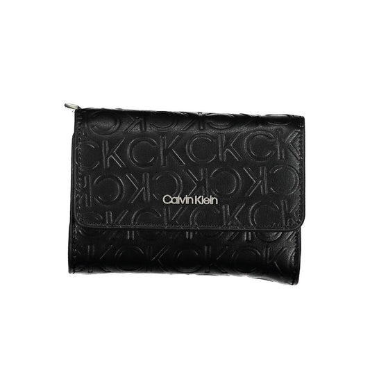 Calvin Klein Black Polyethylene Women Wallet Calvin Klein