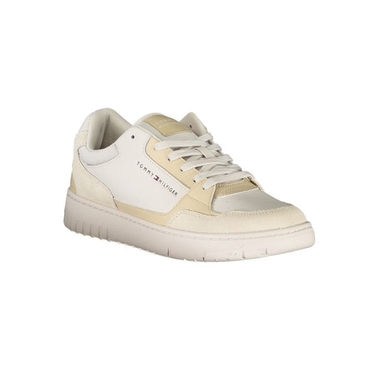 Tommy Hilfiger Beige Polyethylene Men Sneaker Tommy Hilfiger