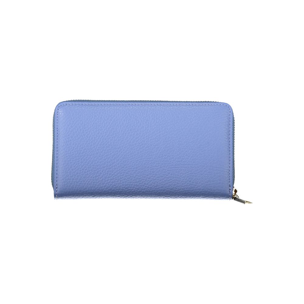 Coccinelle Light Blue Leather Women Wallet Coccinelle