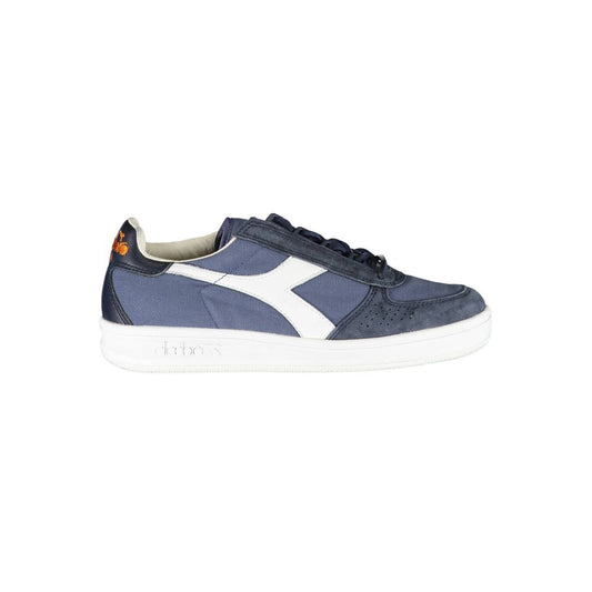 Diadora Chic Blue Contrast Lace-Up Sneakers Diadora