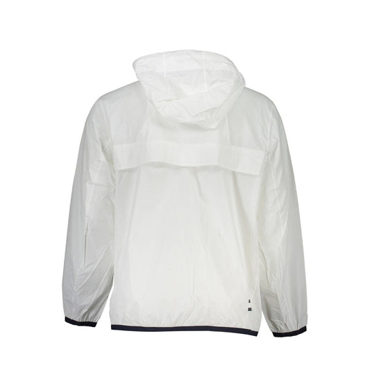 Tommy Hilfiger White Polyamide Men Jacket Tommy Hilfiger