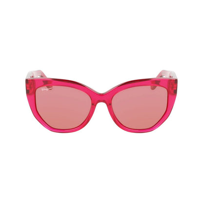 Ferragamo Multicolor Acetate Sunglasses