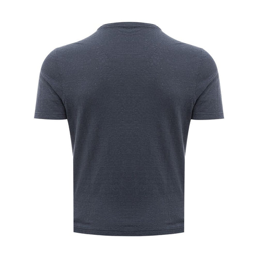 Gran Sasso Elegant Gray Cotton T-Shirt Gran Sasso