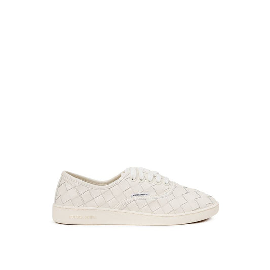 Bottega Veneta White Leather Sneaker Bottega Veneta