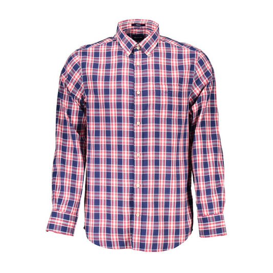 Gant Blue Cotton Men Shirt Gant