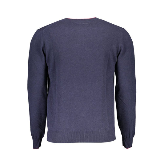 Harmont & Blaine Blue Wool Men Sweater Harmont & Blaine