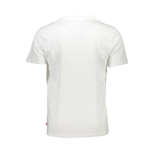 Levi's White Cotton Men T-Shirt Levi's