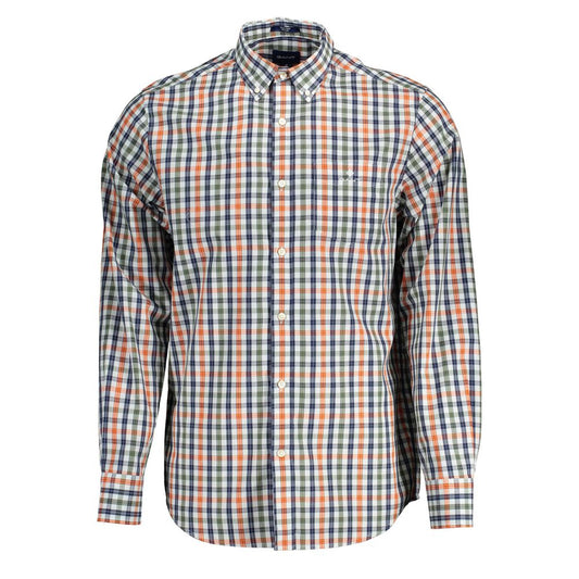 Gant Green Cotton Men Shirt Gant