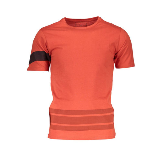 Gas Orange Cotton T-Shirt Gas