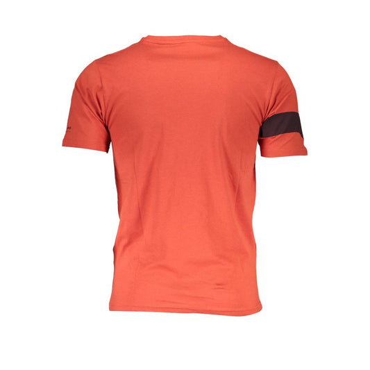 Gas Orange Cotton T-Shirt Gas