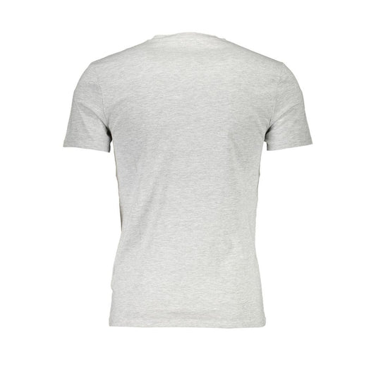 Guess Jeans Gray Cotton Men T-Shirt Guess Jeans