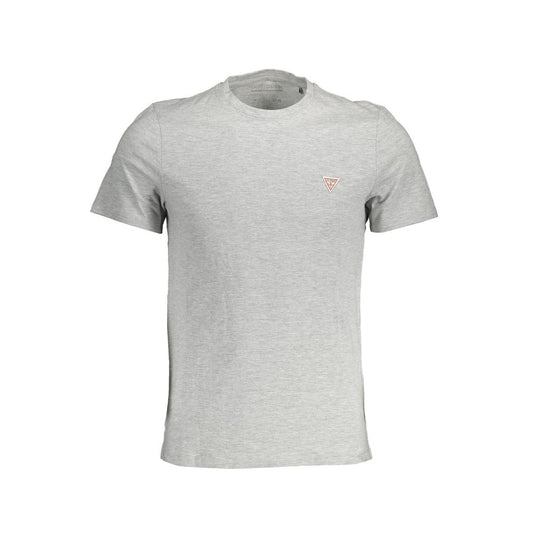 Guess Jeans Gray Cotton Men T-Shirt Guess Jeans