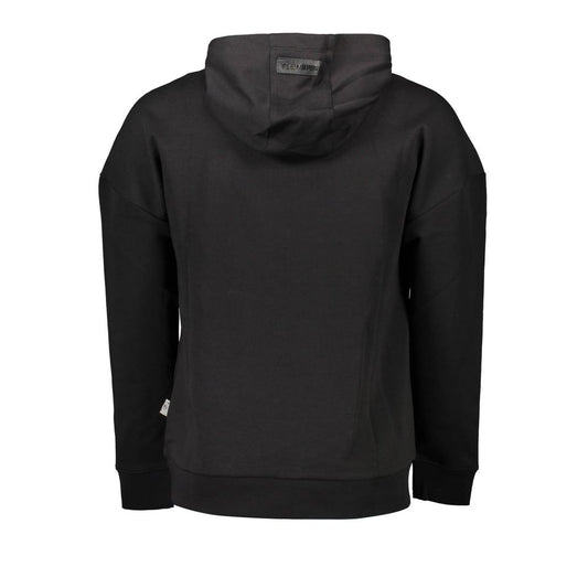 Plein Sport Black Cotton Men Sweater Plein Sport