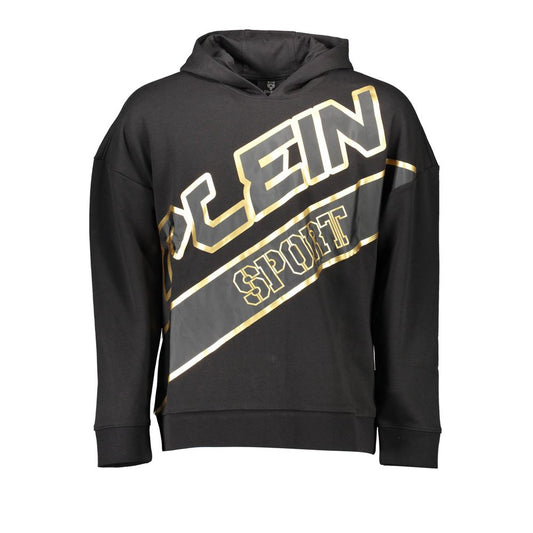 Plein Sport Black Cotton Men Sweater Plein Sport