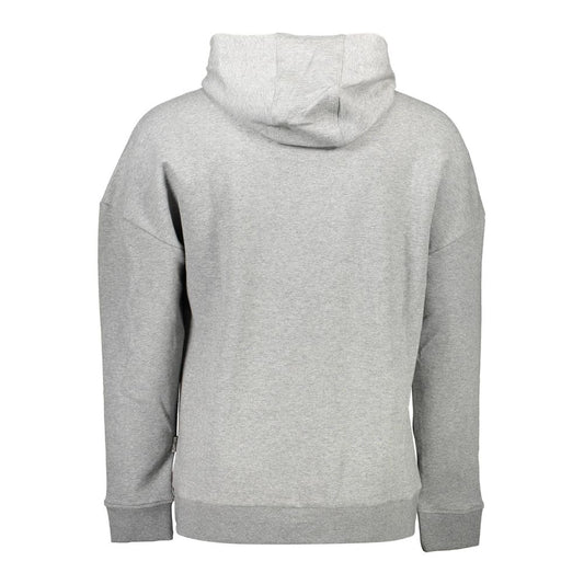 Plein Sport Gray Cotton Men Sweater Plein Sport