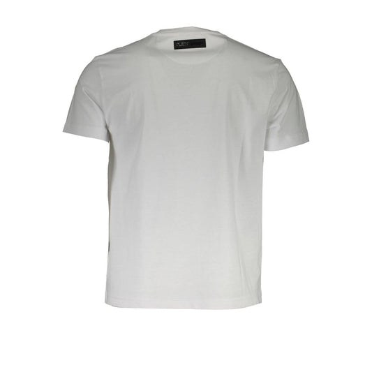 Plein Sport White Cotton Men T-Shirt Plein Sport