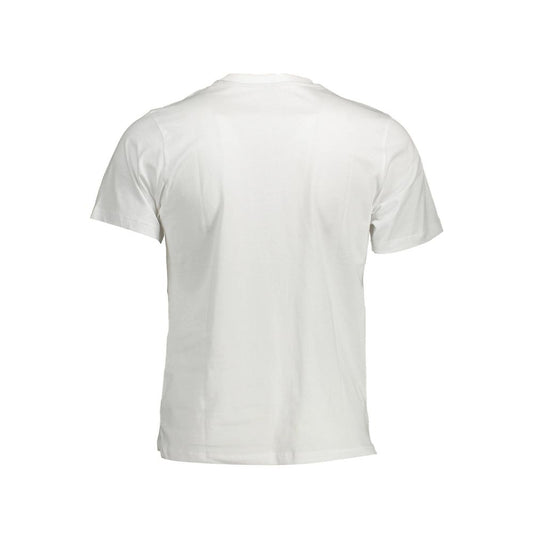 North Sails White Cotton Men T-Shirt North Sails