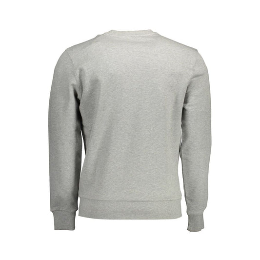 North Sails Gray Cotton Men Sweater North Sails