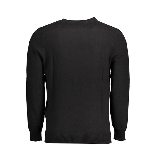 Lyle & Scott Black Cotton Men Sweater Lyle & Scott