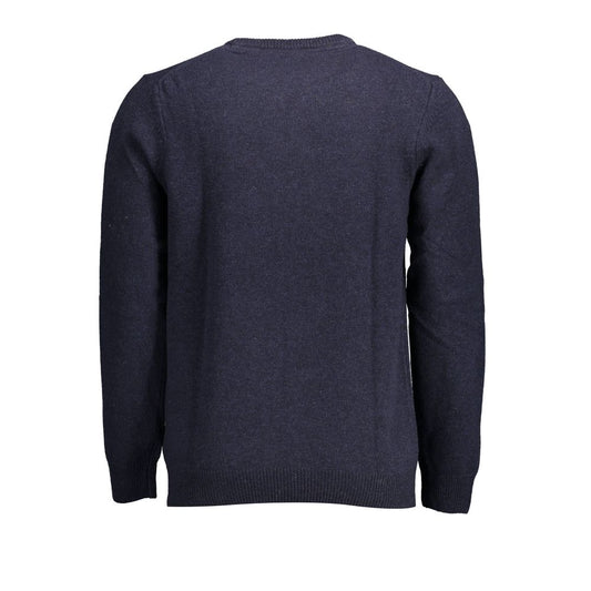 Lyle & Scott Blue Wool Men Sweater Lyle & Scott