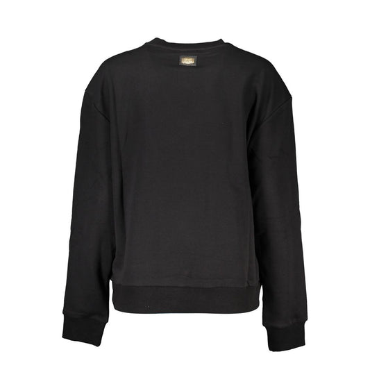 Cavalli Class Black Cotton Women Sweater Cavalli Class