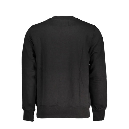 Calvin Klein Black Cotton Men Sweater Calvin Klein