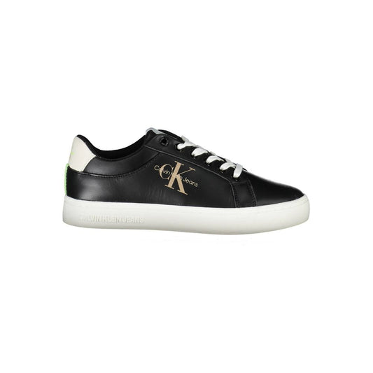 Calvin Klein Black Polyester Women Sneaker Calvin Klein