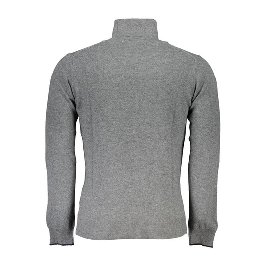 North Sails Gray Polyamide Men Sweater North Sails