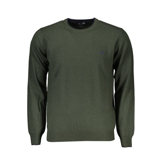 Harmont & Blaine Chic Green Crew Neck Designer Sweater Harmont & Blaine