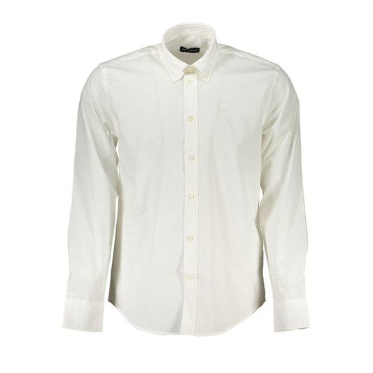 North Sails White Cotton Men Shirt North Sails