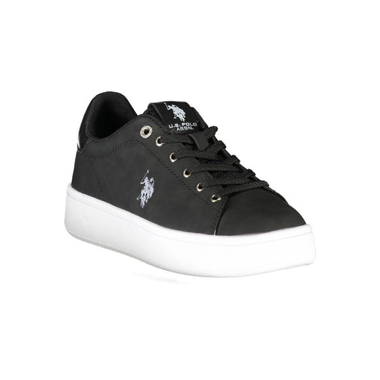 U.S. POLO ASSN. Black Polyester Women Sneaker U.S. POLO ASSN.