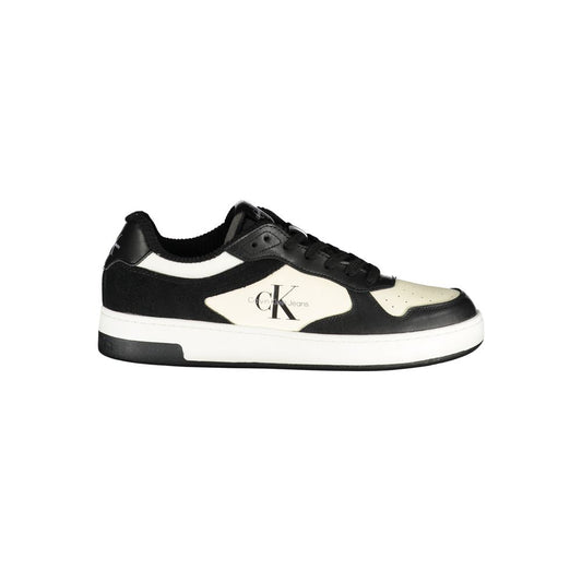 Calvin Klein Sleek Black Sneakers with Contrast Details Calvin Klein