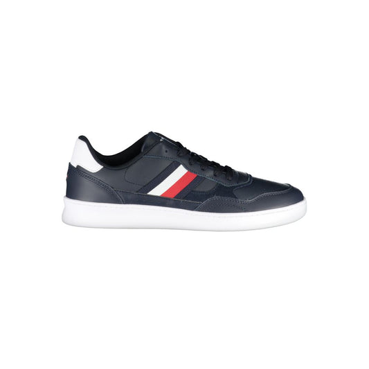 Tommy Hilfiger Blue Polyethylene Men Sneaker Tommy Hilfiger