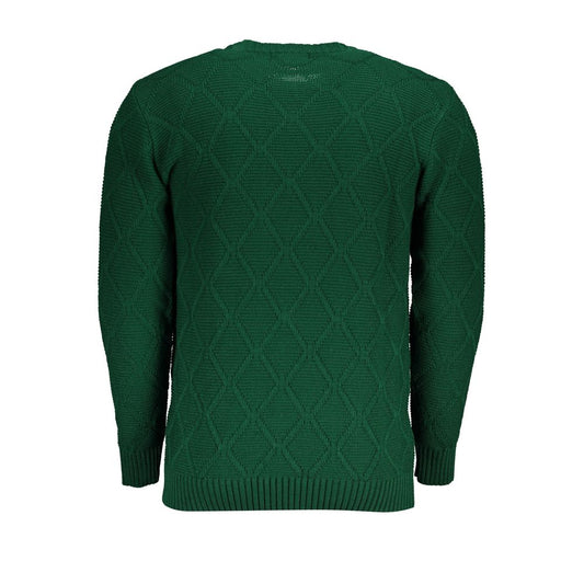 U.S. Grand Polo Green Fabric Sweater U.S. Grand Polo