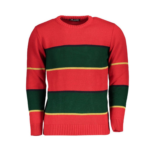 U.S. Grand Polo Chic Crew Neck Contrast Detail Sweater U.S. Grand Polo