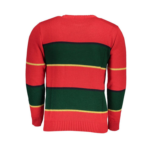 U.S. Grand Polo Chic Crew Neck Contrast Detail Sweater U.S. Grand Polo