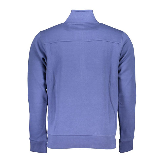 U.S. Grand Polo Blue Cotton Sweater U.S. Grand Polo