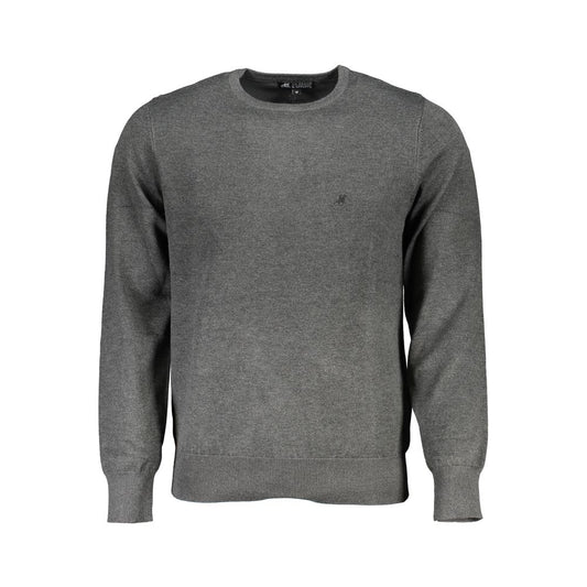 U.S. Grand Polo Gray Nylon Sweater U.S. Grand Polo