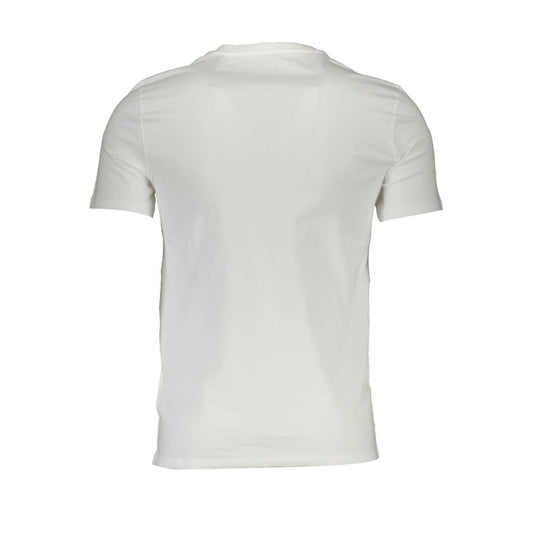 Guess Jeans White Cotton Men TShirt Guess Jeans