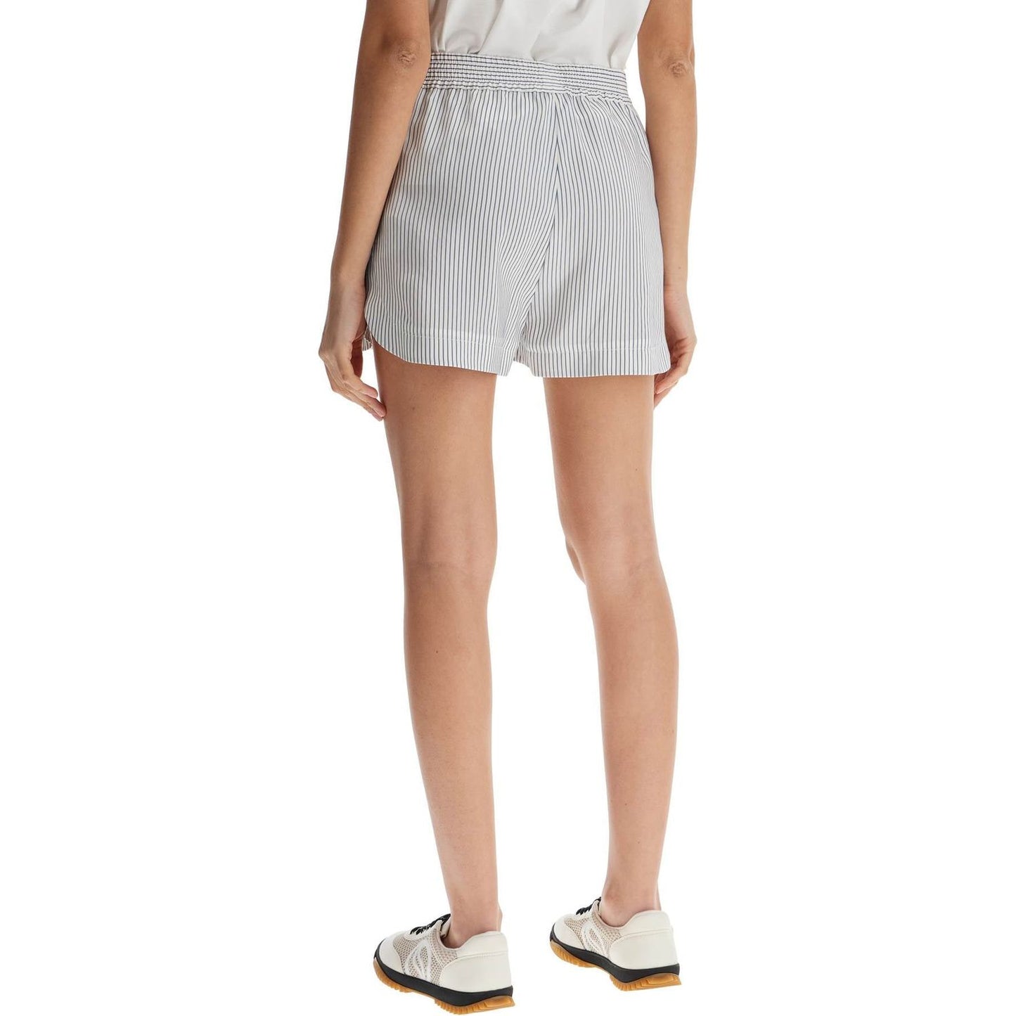 Stella McCartney 'striped silk shorts in a Short trousers Stella McCartney