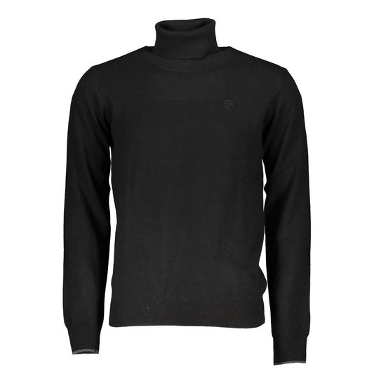 North Sails Black Polyamide Men Sweater North Sails